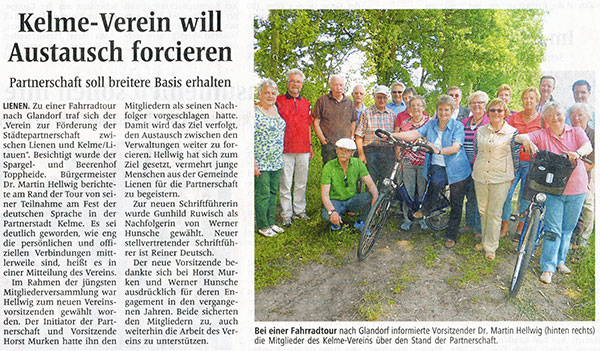 Litauer besuchen Hullmann
